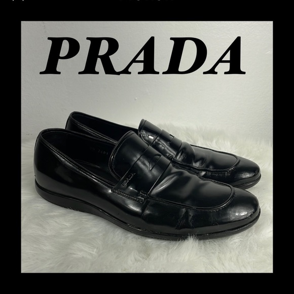 PRADA SLIP ON LOAFERS - Picture 1 of 16